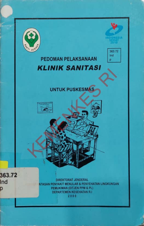 Pedoman Pelaksanaan Klinik Sanitasi Untuk Puskesmas