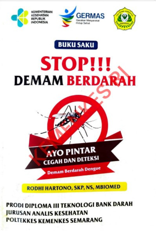 Buku Saku Stop Demam Berdarah, 2019