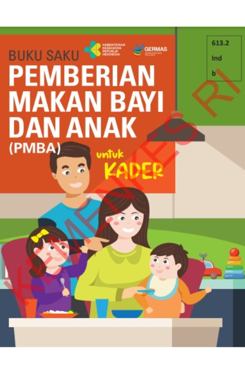 Buku Saku Pemberian Makan Bayi dan Anak (PMBA) untuk Kader