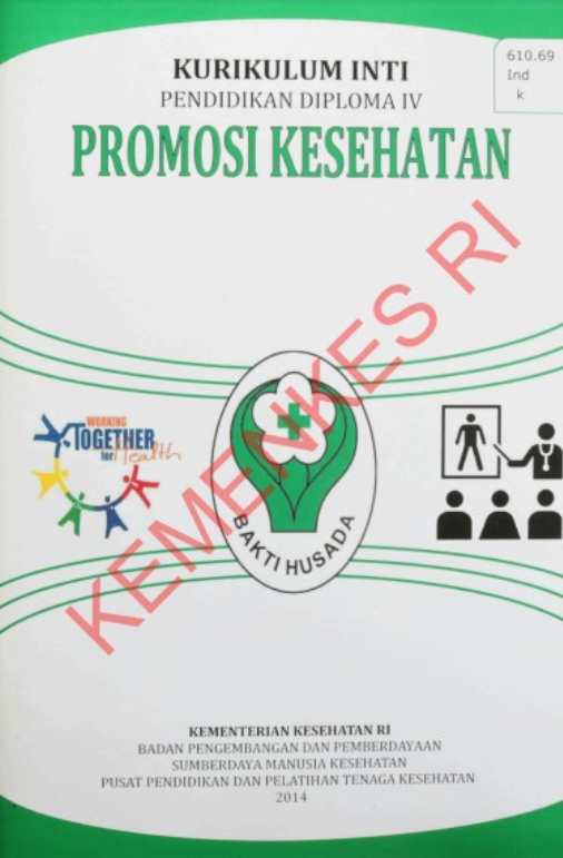 Kurikulum Inti Pendidikan Diploma IV Promosi Kesehatan