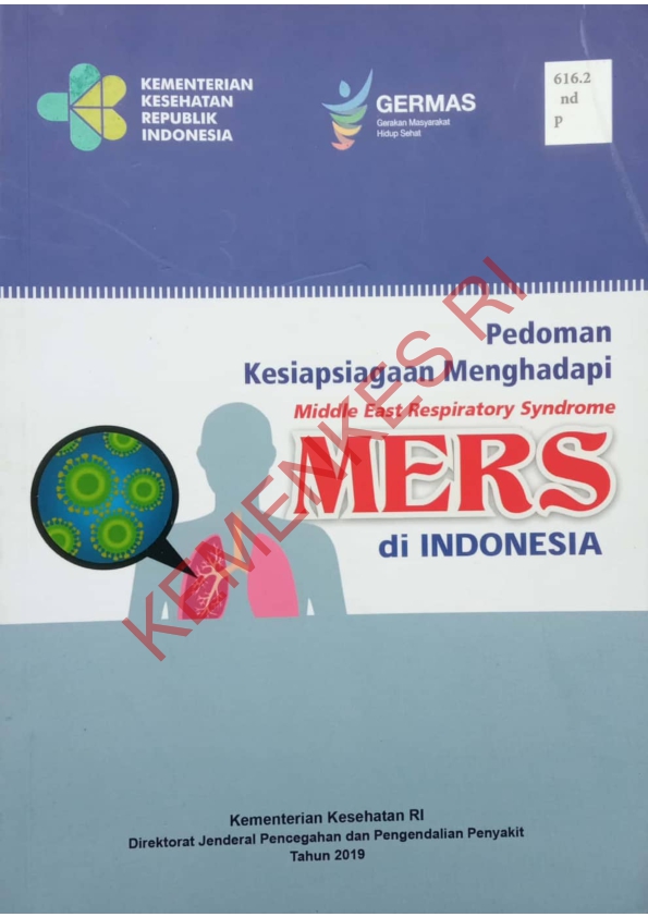 Pedoman Kesiapsiagaan Menghadapi Middle East Respiratory Syndrome MERS Di Indonesia