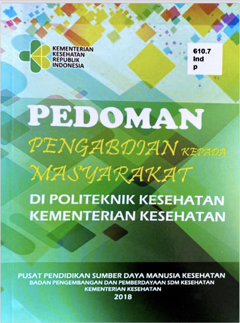 Pedoman Pengabdian Kepada Masyarakat di Politeknik Kesehatan Kementerian Kesehatan