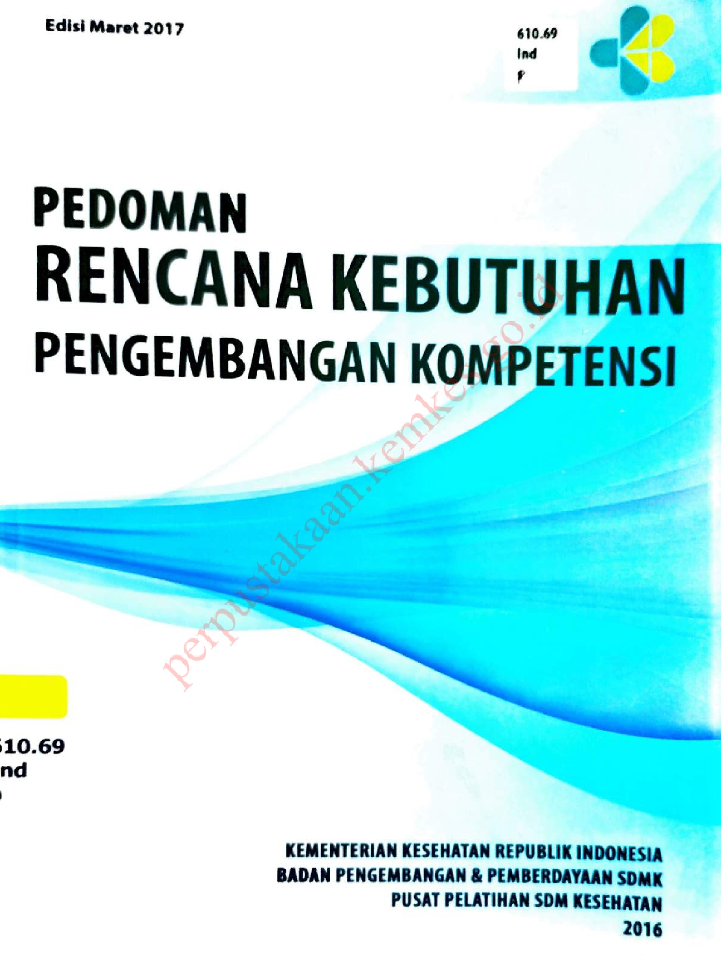 Pedoman Rencana Kebutuhan Pengembangan Kompetensi