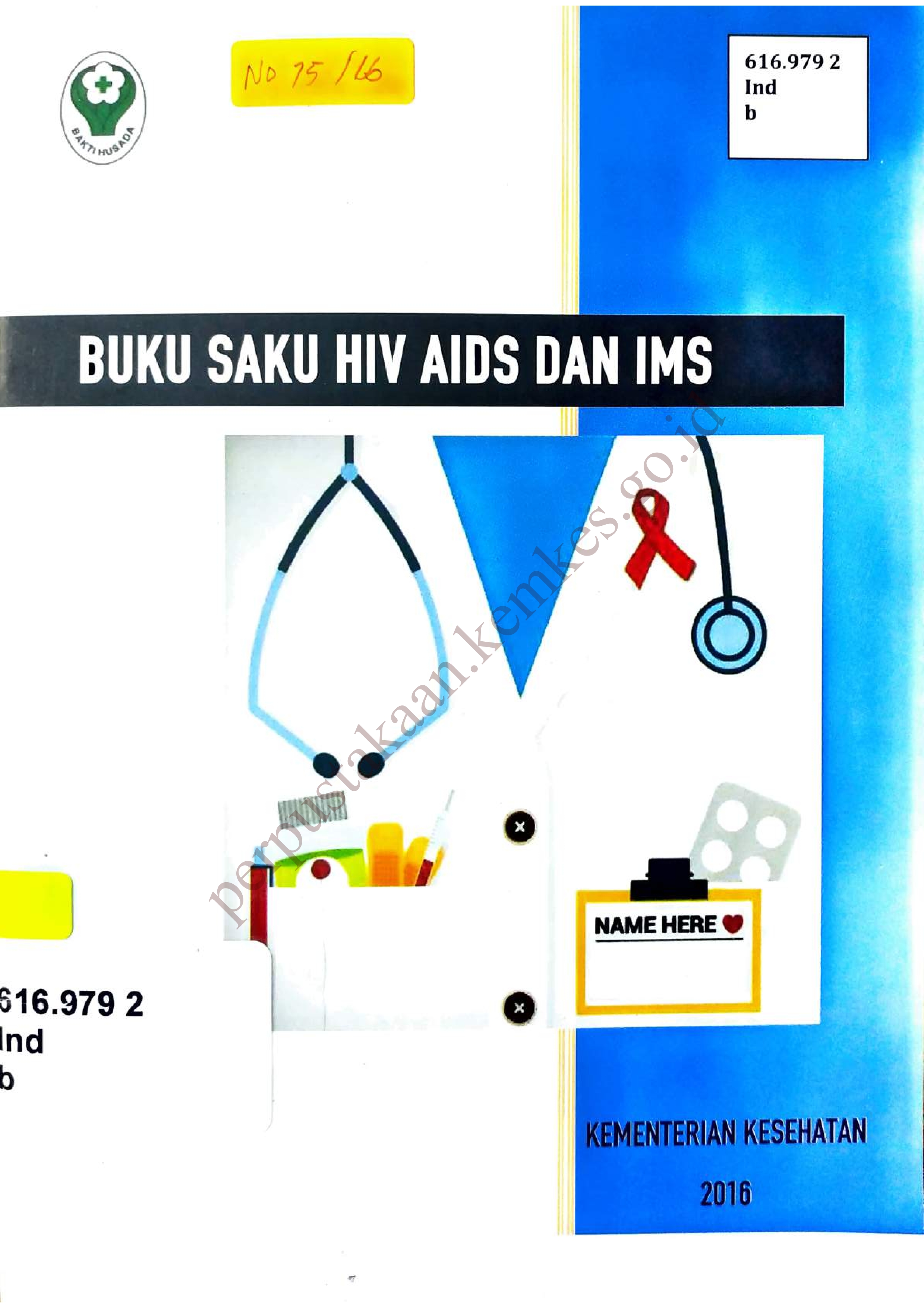 Buku saku HIV AIDS dan IMS