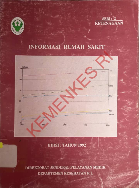 Informasi Rumah Sakit Tahun 1992 (Seri 2 Ketenagaan)