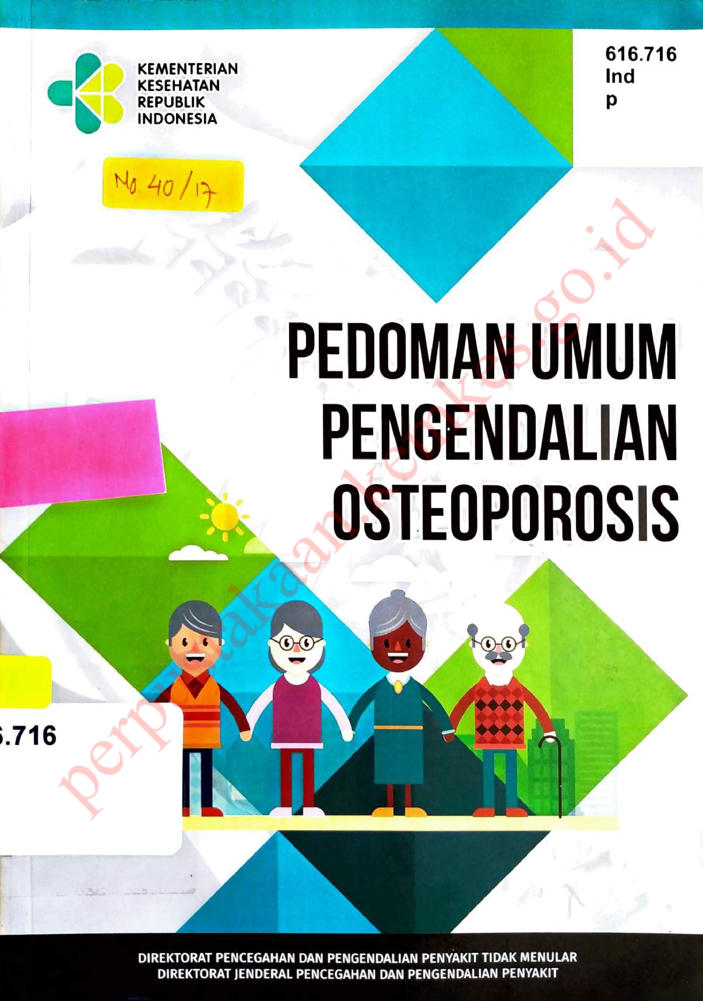 Pedoman Umum Pengendalian Osteoporosis