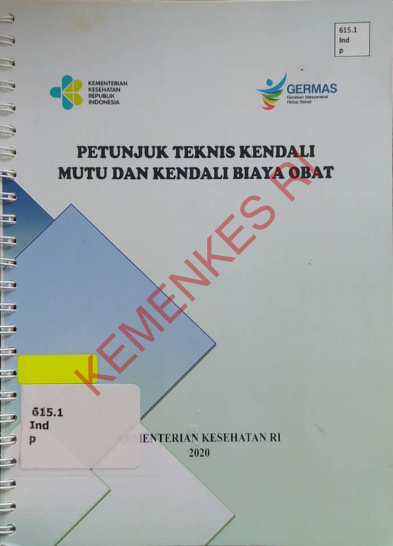 Petunjuk Teknis Kendali Mutu dan Kendali Biaya Obat