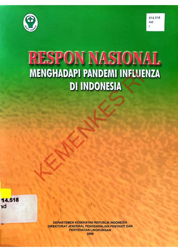 respon nasional menghadapi pandemi influenza di indonesia