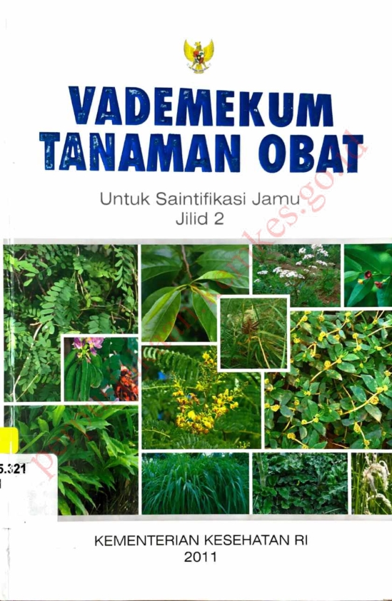 Vademekum Tanaman Obat untuk Saintifikasi Jamu Jilid 2