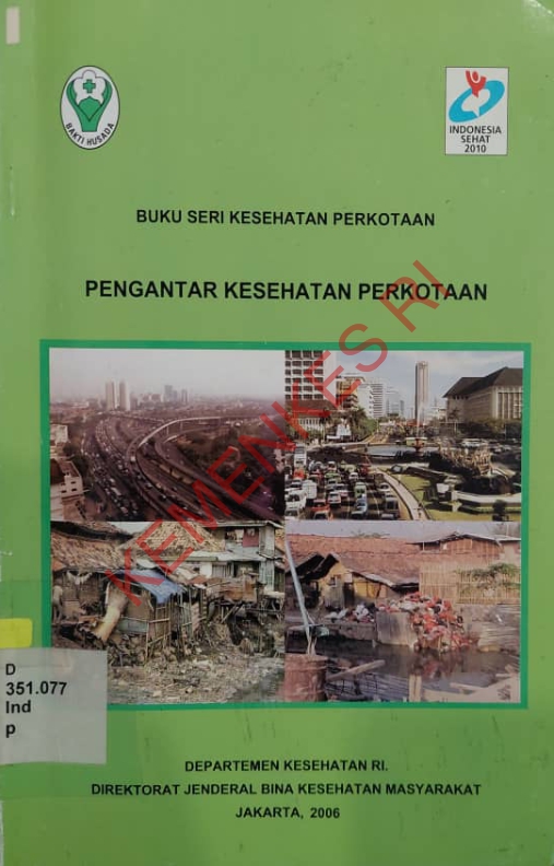 Buku Seri Kesehatan Perkotaan Pengantar Kesehatan Perkotaan