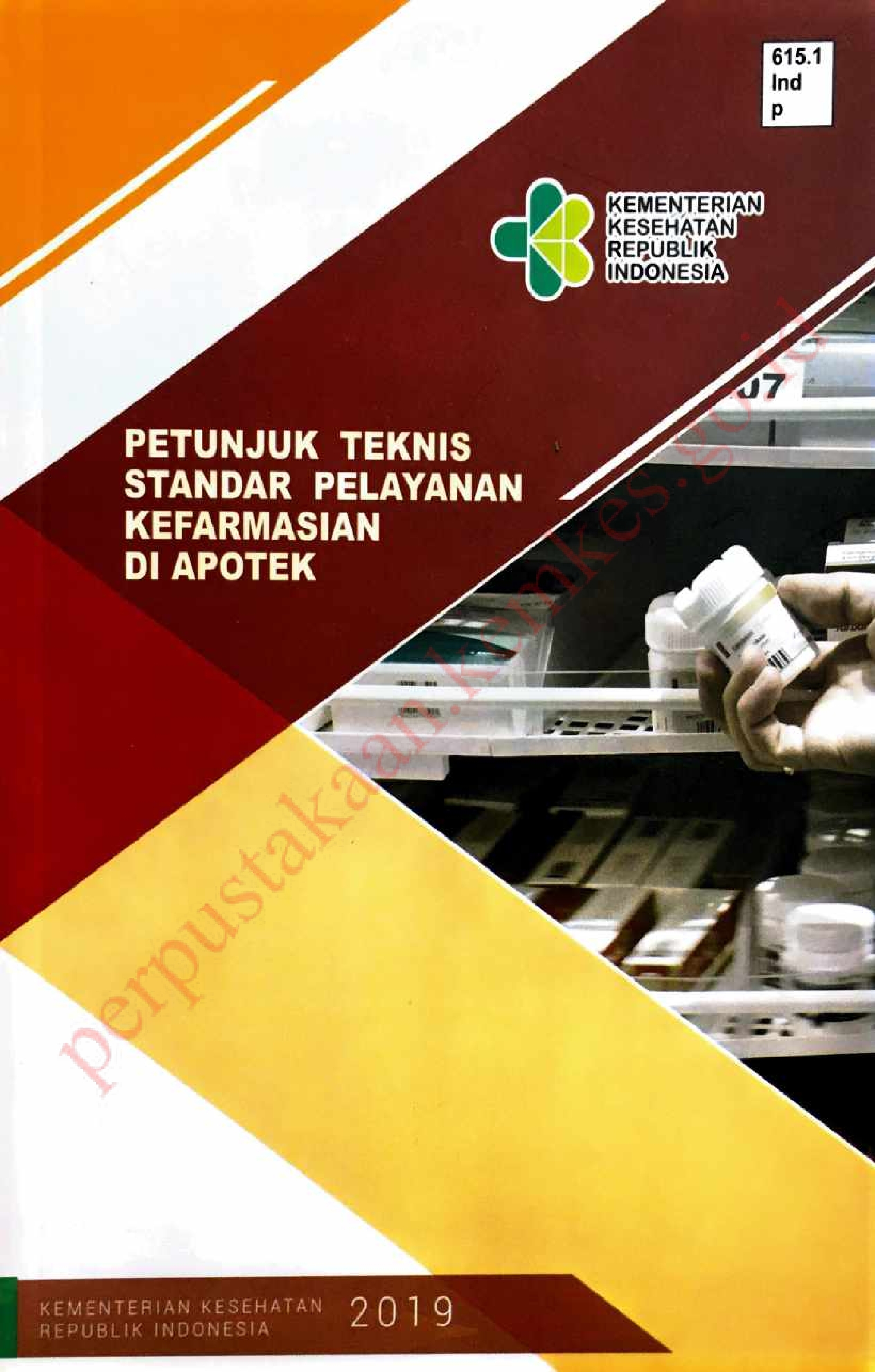 Petunjuk Teknis Standar Pelayanan Kefarmasian di Apotek