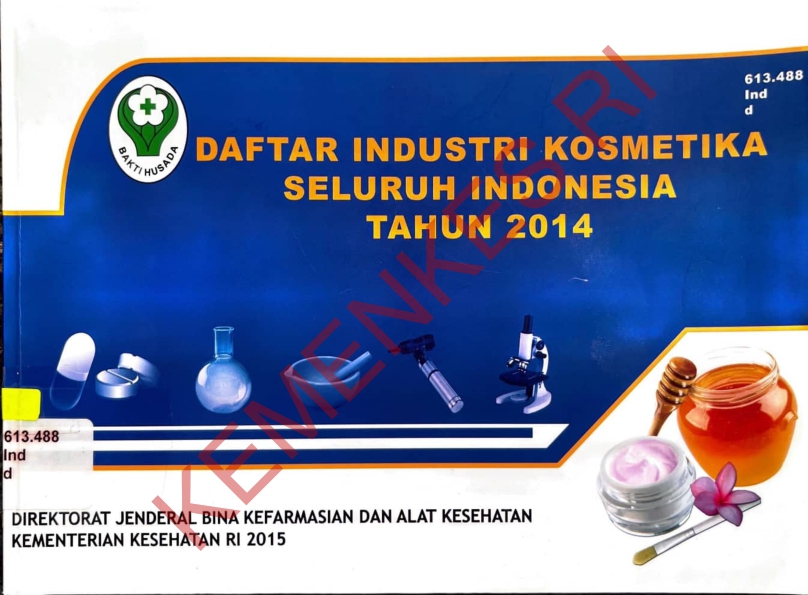 Daftar Industri Kosmetika seluruh indonesia tahun 2014