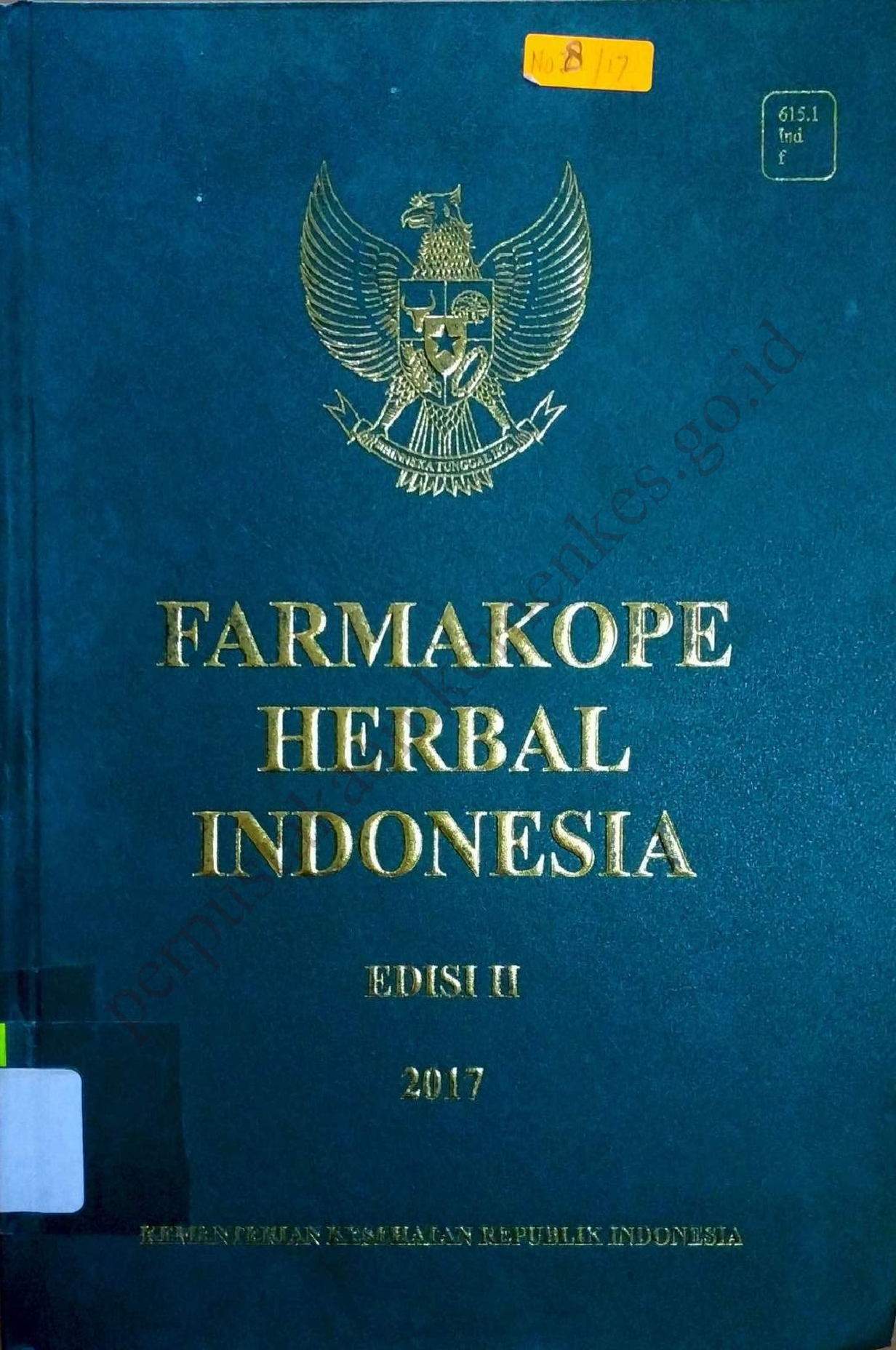 Farmakope Herbal Indonesia 2017