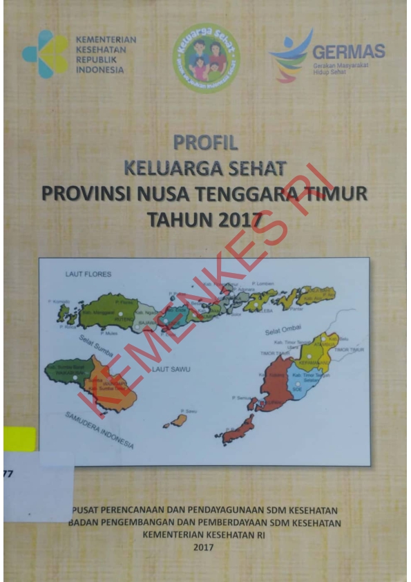 Profil Keluarga sehat Provinsi Nusa Tenggara Timur Tahun 2017